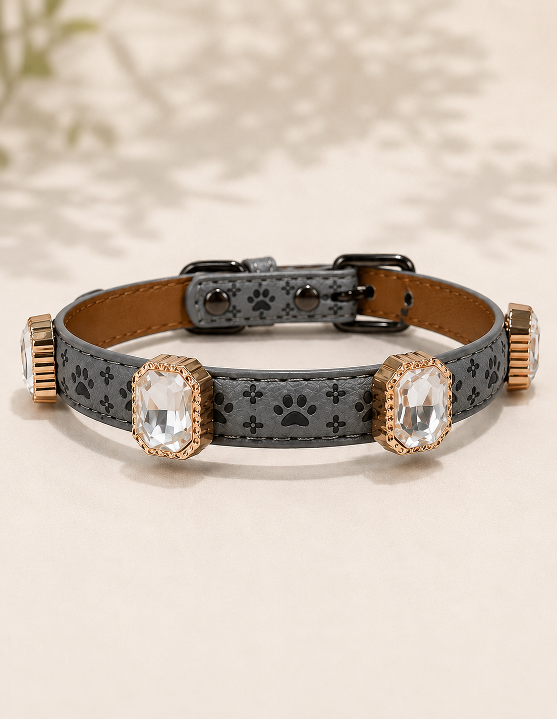 Crystal Charm Collar