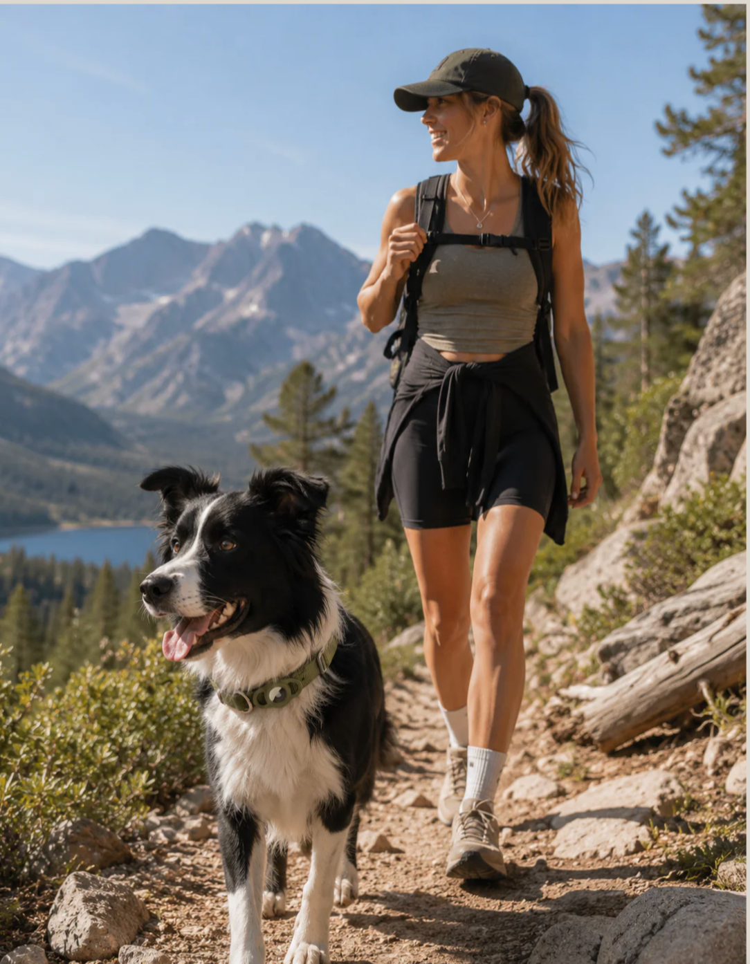 Scout on a quiet outdoor adventure